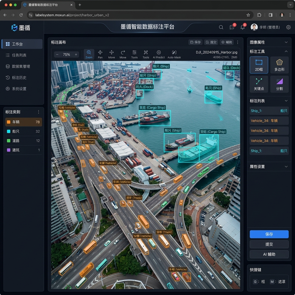多模态图像标注系统